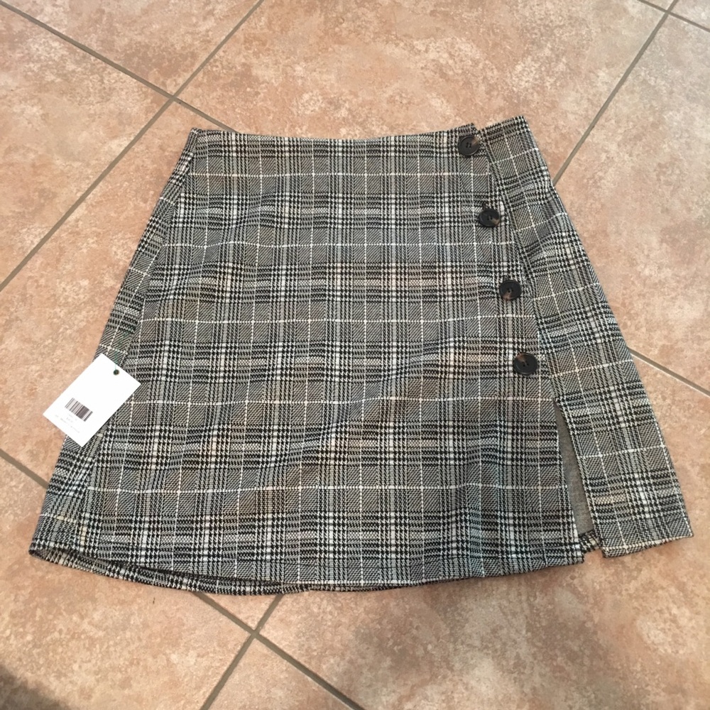 NWT Lush plaid skirt 🎁
